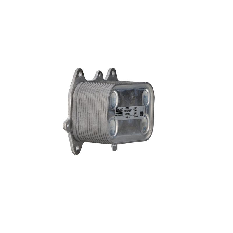Õliradiaator, mootoriõli, NISSENS 90681