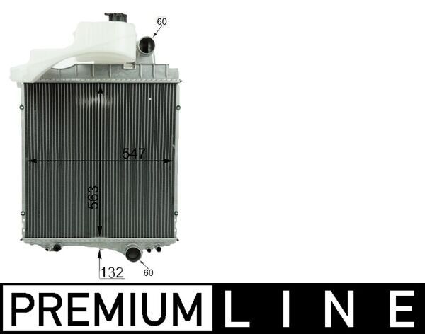 Product Image - Radiateur - CR1730000P - MAHLE