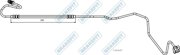 APEC Brake Hose BHO4320