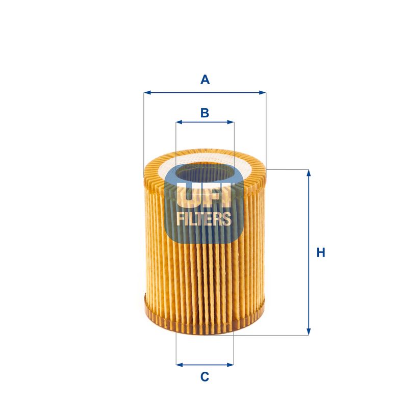 Оливний фільтр, Ufi 25.164.00