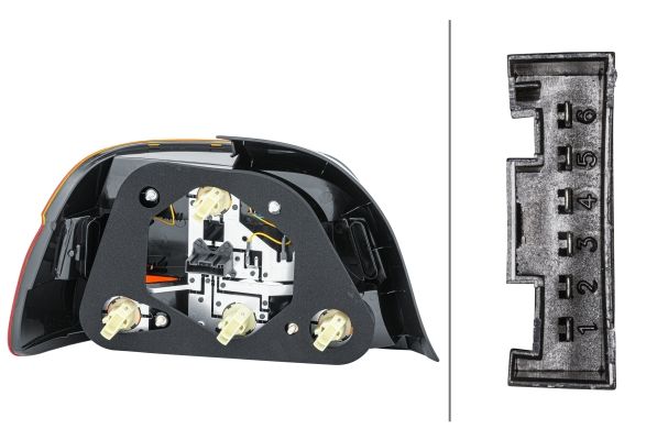 HELLA 2VP 008 272-241 Tail Light Assembly