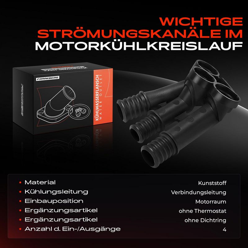 Frankberg 5481FB0058286 Coolant Pipe