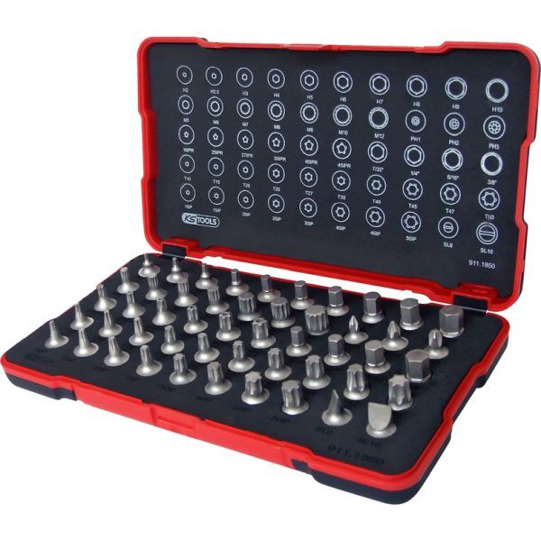 Padrunvõtmete komplekt, KS TOOLS 911.1850