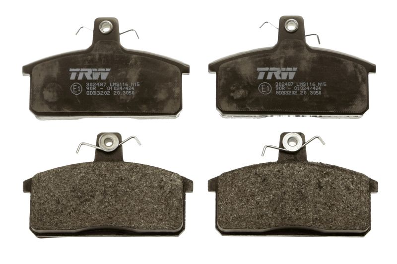 TRW GDB3202 Brake Pad Set, disc brake