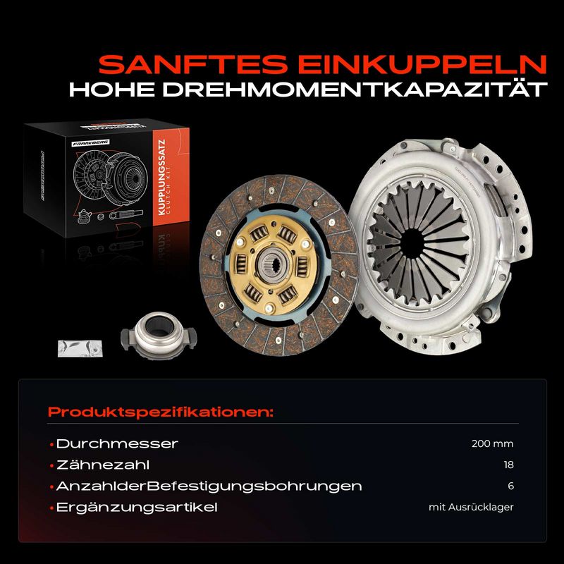 Frankberg 5481FB0037474 Clutch Kit