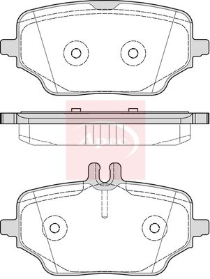 APEC Brake Pad Set, disc brake PAD2393