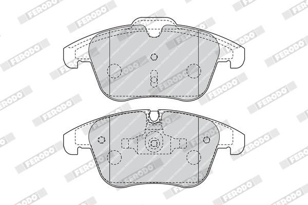 FERODO Plaquettes de frein à disque FDB4498