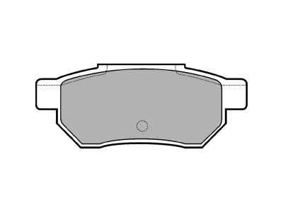 DELPHI LP562 Brake Pad Set, disc brake