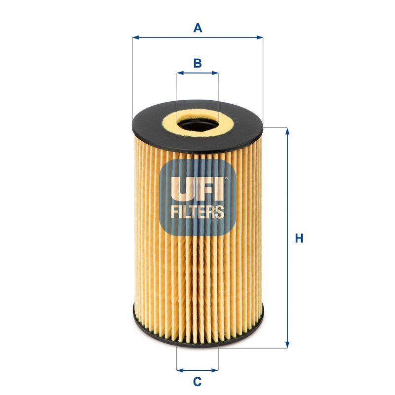 UFI Oil Filter 25.106.00