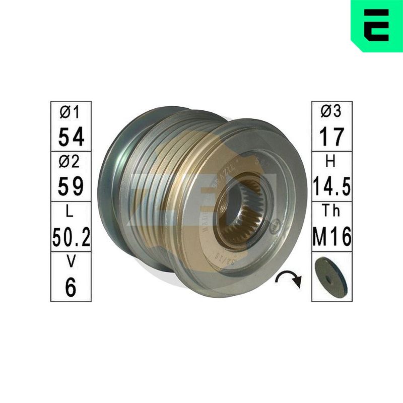 Механізм вільного ходу генератора, Era ZN5624