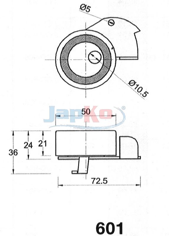 Rihmapinguti, Hammasrihm, JAPKO 45601