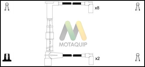 MOTAQUIP gyújtókábelkészlet LDRL1711