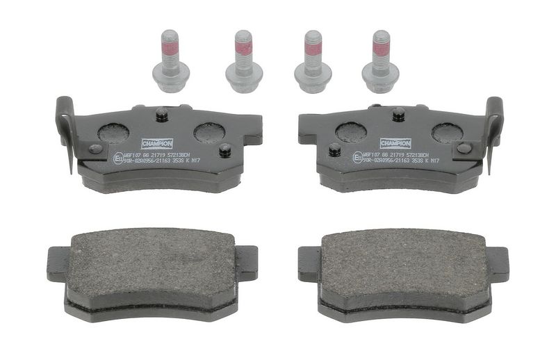 Plaquettes+de+frein+à+disque CHAMPION 572138CH