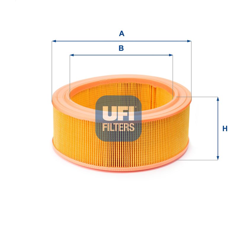 Повітряний фільтр, Ufi 30.917.01