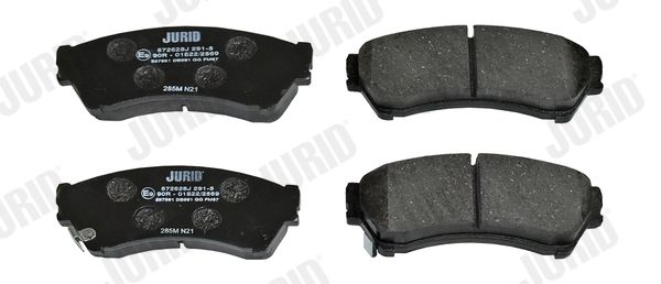 JURID 572628J Brake Pad Set, disc brake