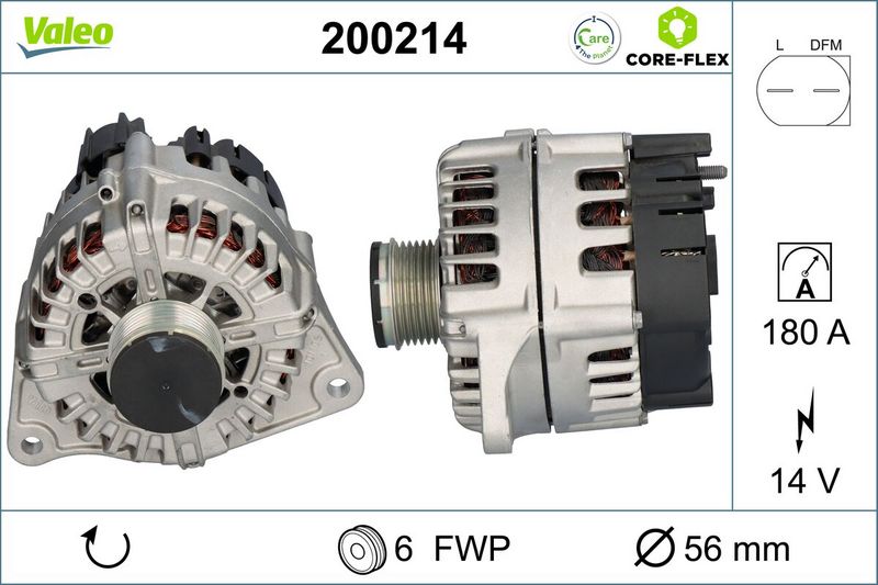 VALEO Dynamo / Alternator 200214