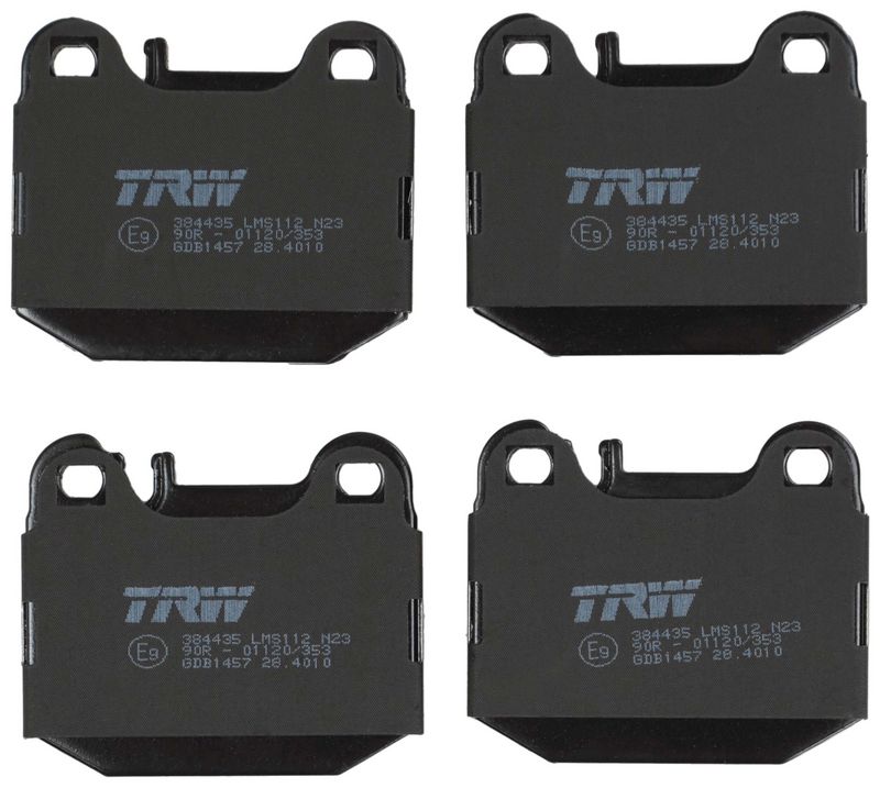 TRW GDB1457 Brake Pad Set, disc brake