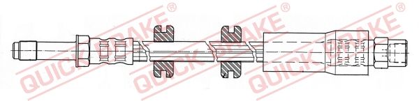 Гальмівний шланг, Quick Brake 32.406