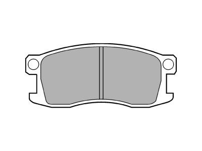 DELPHI LP195 Brake Pad Set, disc brake