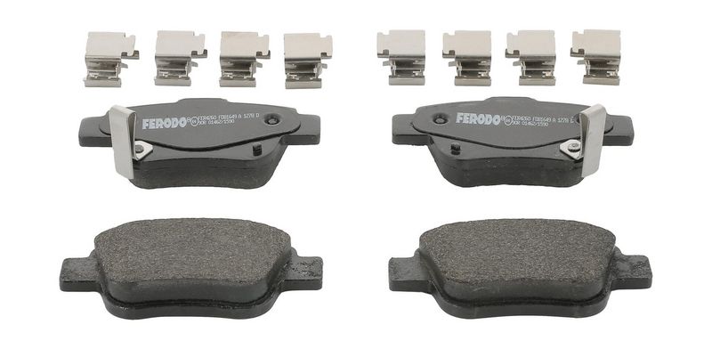 Plaquettes+de+frein+à+disque FERODO FDB1649