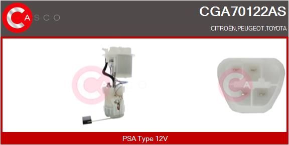 Palivová přívodní jednotka CGA70122AS