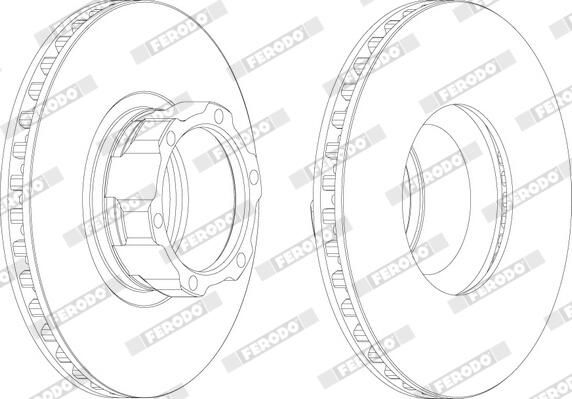 Brzdový kotouč FCR119A