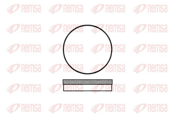 KAWE 007000 - Brake Pad Set, disc brake
