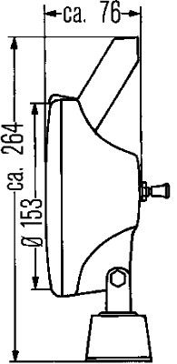 HELLA 1G4 004 480-001 Worklight