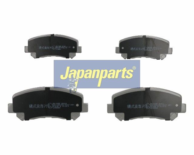 set placute frana,frana disc JAPANPARTS PA-348AF