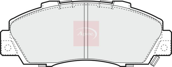 APEC Brake Pad Set, disc brake PAD1136