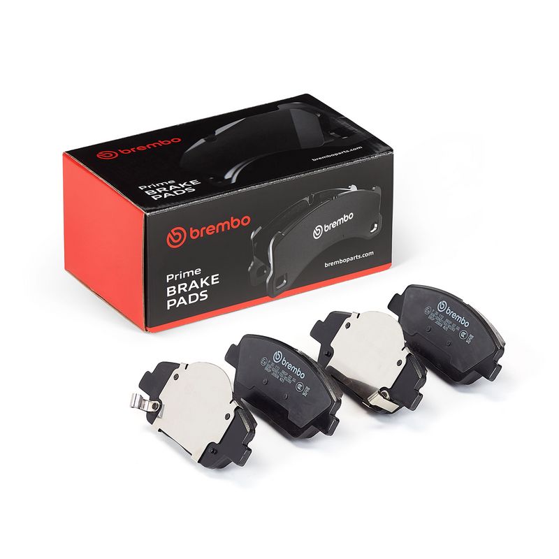 комплект спирачно феродо, дискови спирачки BREMBO