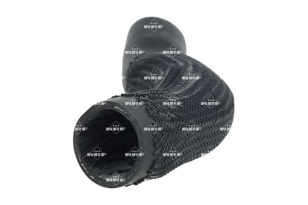 Intercooler slang Links (Bodem, diameter 41/47mm, lengte 386,3mm, zwart) past: AUDI A4 B7, A6 ALLROAD C6, A6 C6, A8 D3 2.7D/3.0D 08.03-08.11
