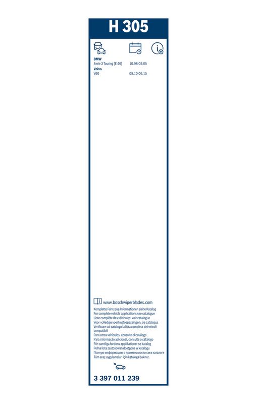 BOSCH 3 397 011 239 Wiper Blade