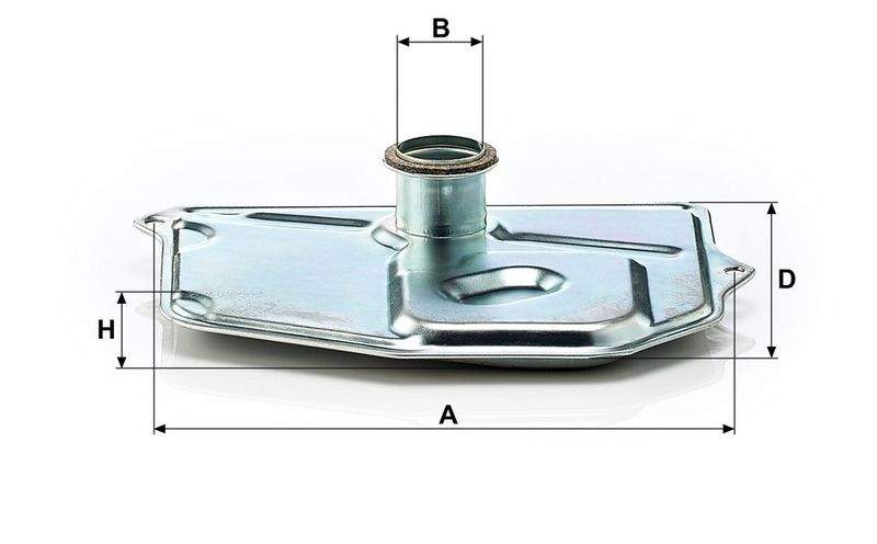Hüdraulikafilter, automaatkäigukast, MANN-FILTER H 199, 1