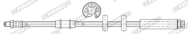 BREMSSCHLAUCH FERODO FHY2495 1