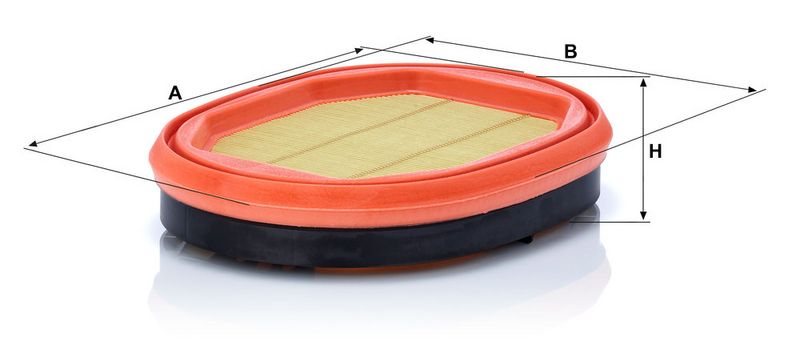 Filtru aer secundar CF 2864 MANN-FILTER