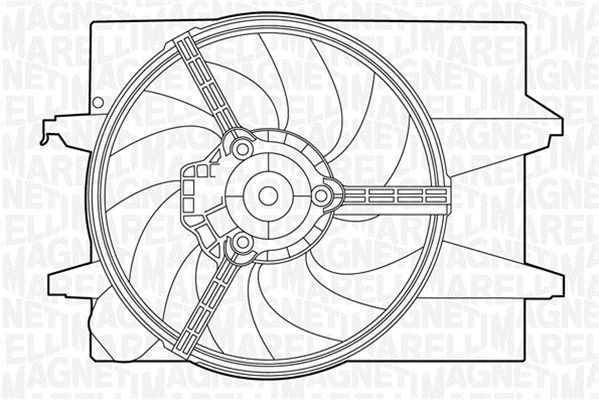 MAGNETI MARELLI ventilátor, motorhűtés 069422395010