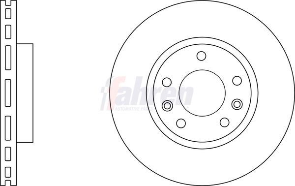 Fahren Brake Disc FBD6793