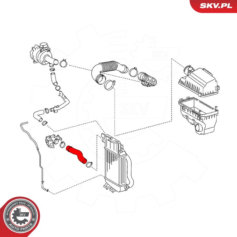 Laadimisõhu voolik, ESEN SKV 54SKV126