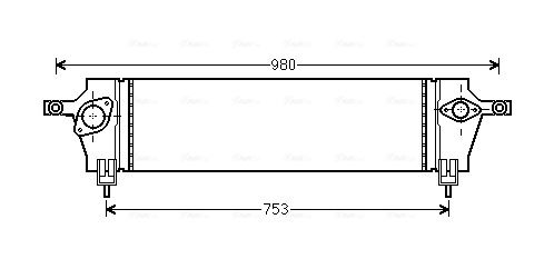 Охолоджувач наддувального повітря, Ava DNA4333