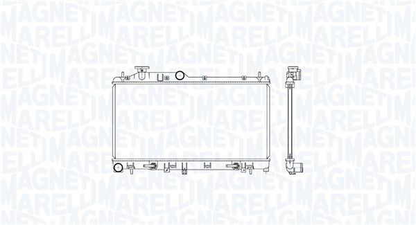 Radiador, refrigeración del motor