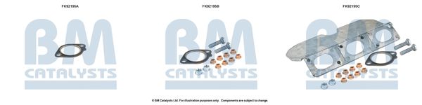 BM CATALYSTS szerelőkészlet, katalizátor FK92195