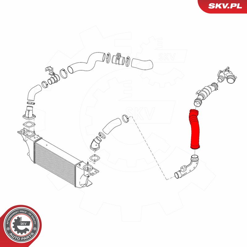 Laadimisõhu voolik, ESEN SKV 43SKV475