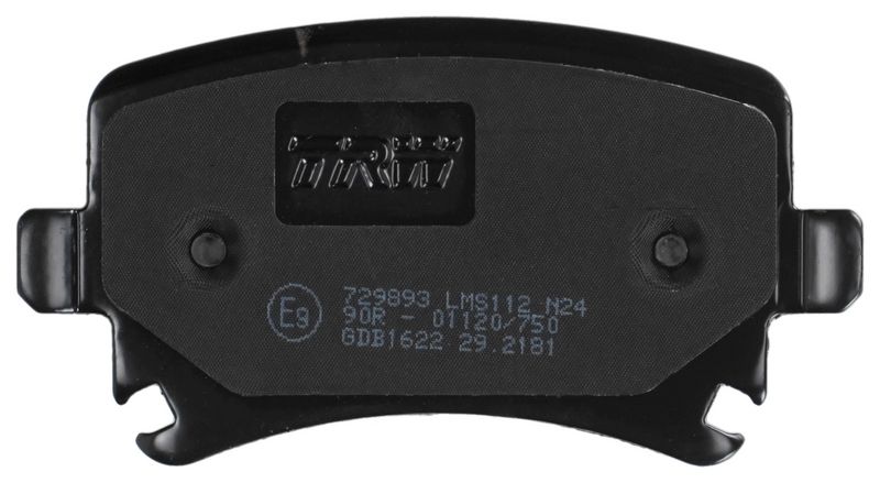 TRW GDB1622 Brake Pad Set, disc brake