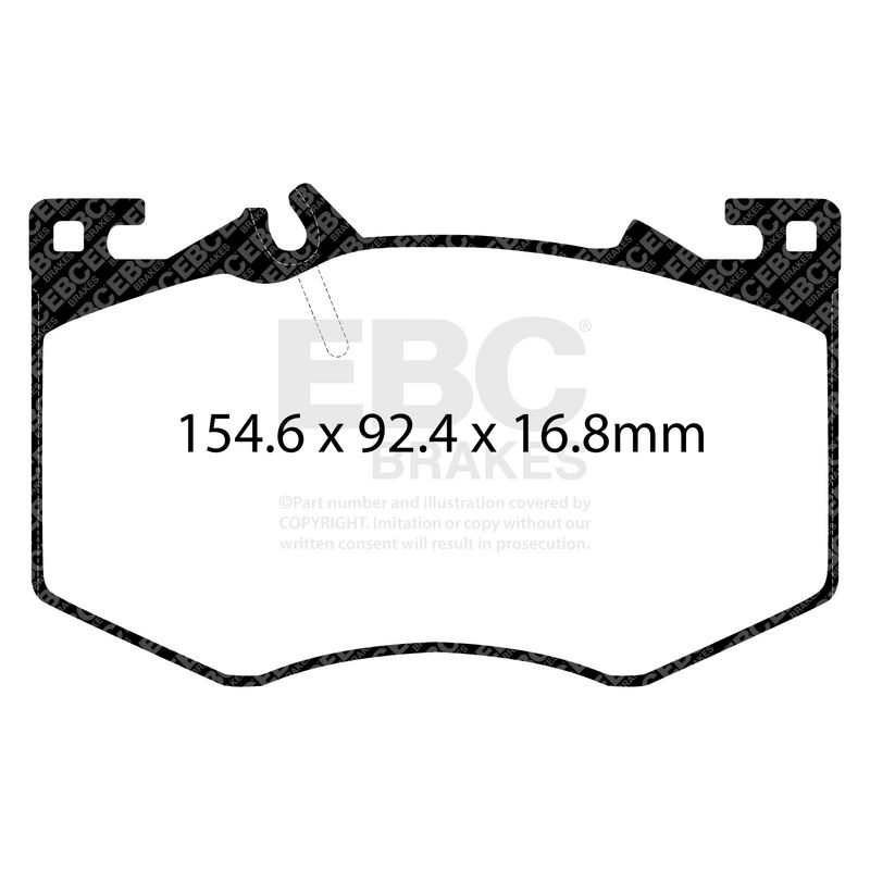 EBC Brakes Remblokkenset, schijfrem DP42423R