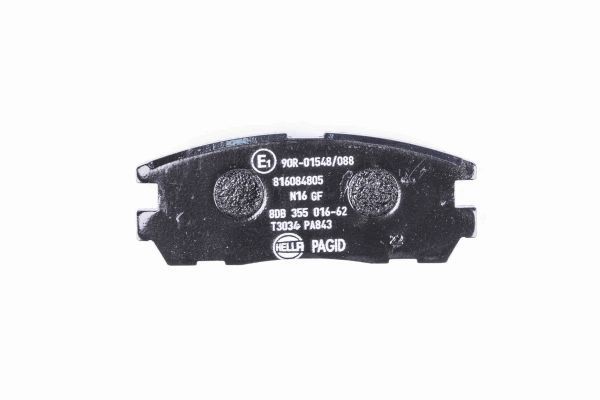 HELLA PAGID 8DB 355 016-621 Brake Pad Set, disc brake