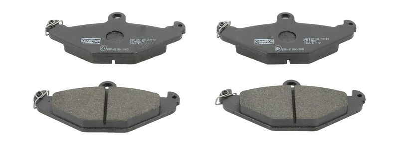 Plaquettes+de+frein+à+disque CHAMPION 571425CH