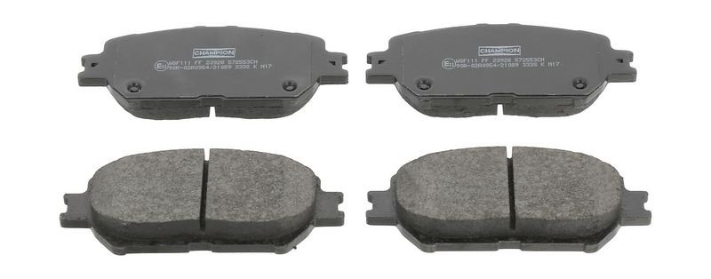 Plaquettes+de+frein+à+disque CHAMPION 572553CH