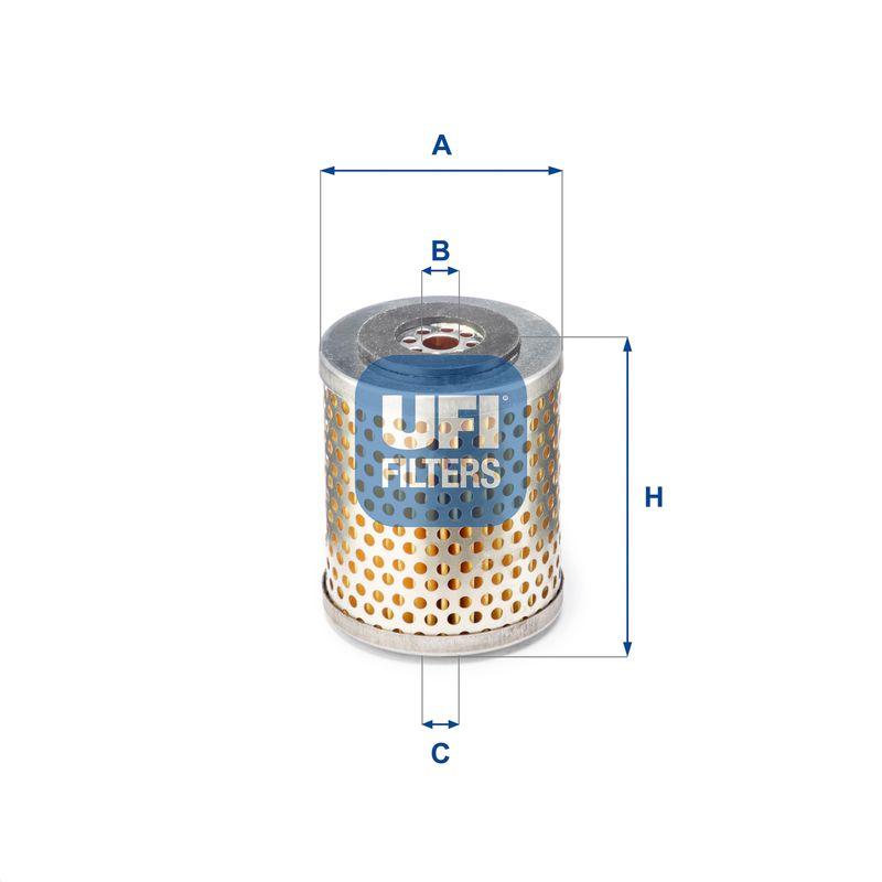 Фільтр палива, Ufi 26.663.00