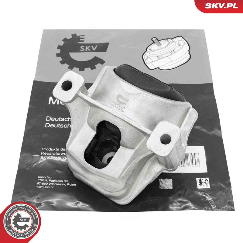 Paigutus, Mootor, ESEN SKV 75SKV327